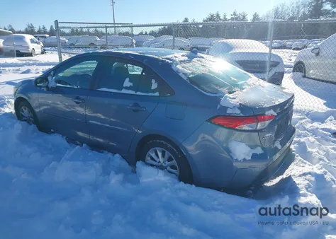 2020 Toyota Corolla Le z USA, uszkodzony, nr VIN 5YFHPRAE1LP031040